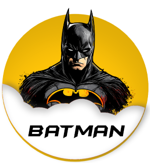Artigos personalizados: Batman Artigos personalizados: Batman
